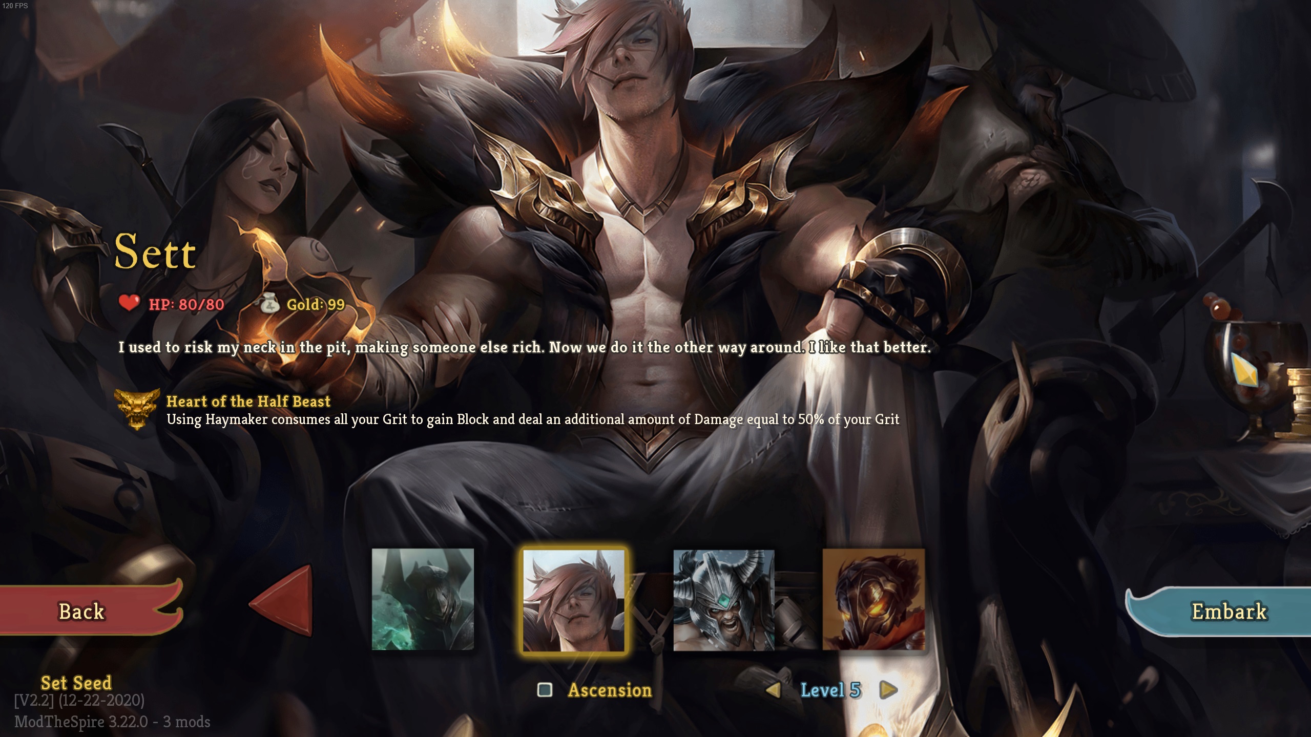 leagueChars: Mod — screenshot 1
