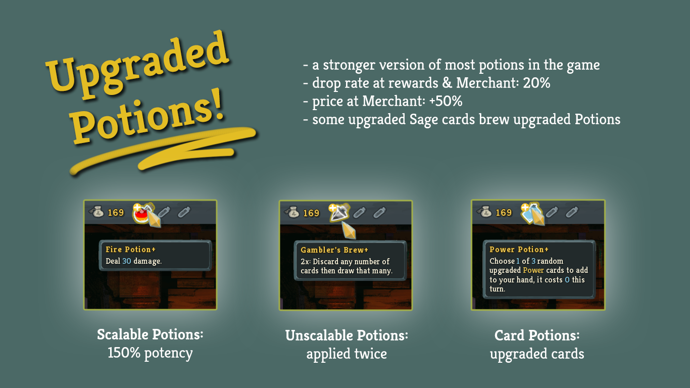 The Sage & Upgraded Potions — screenshot 2