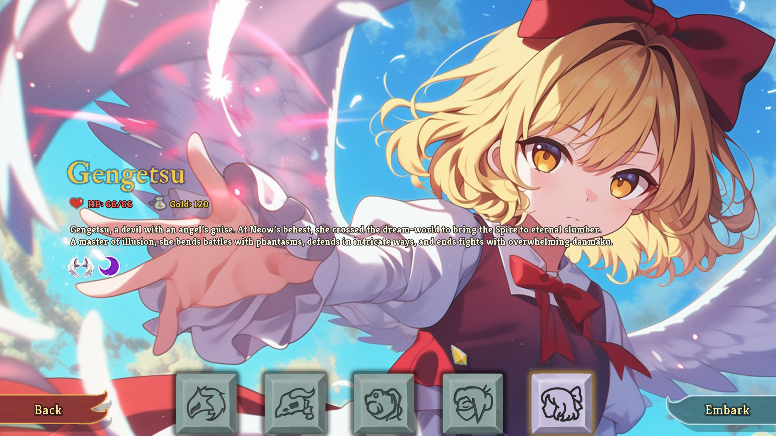 Angelic Devil: Gengetsu – Touhou Character Mod — screenshot 2