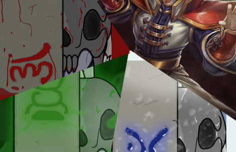 Warlord Emblem:Death Knight&Invoker Carl