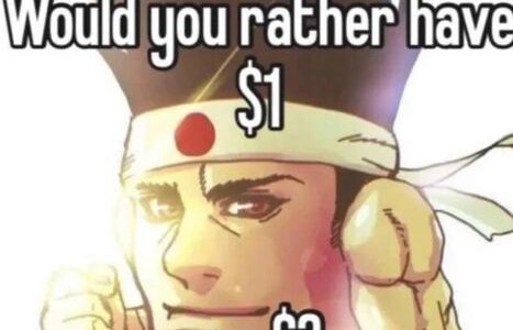 1$ or 2$