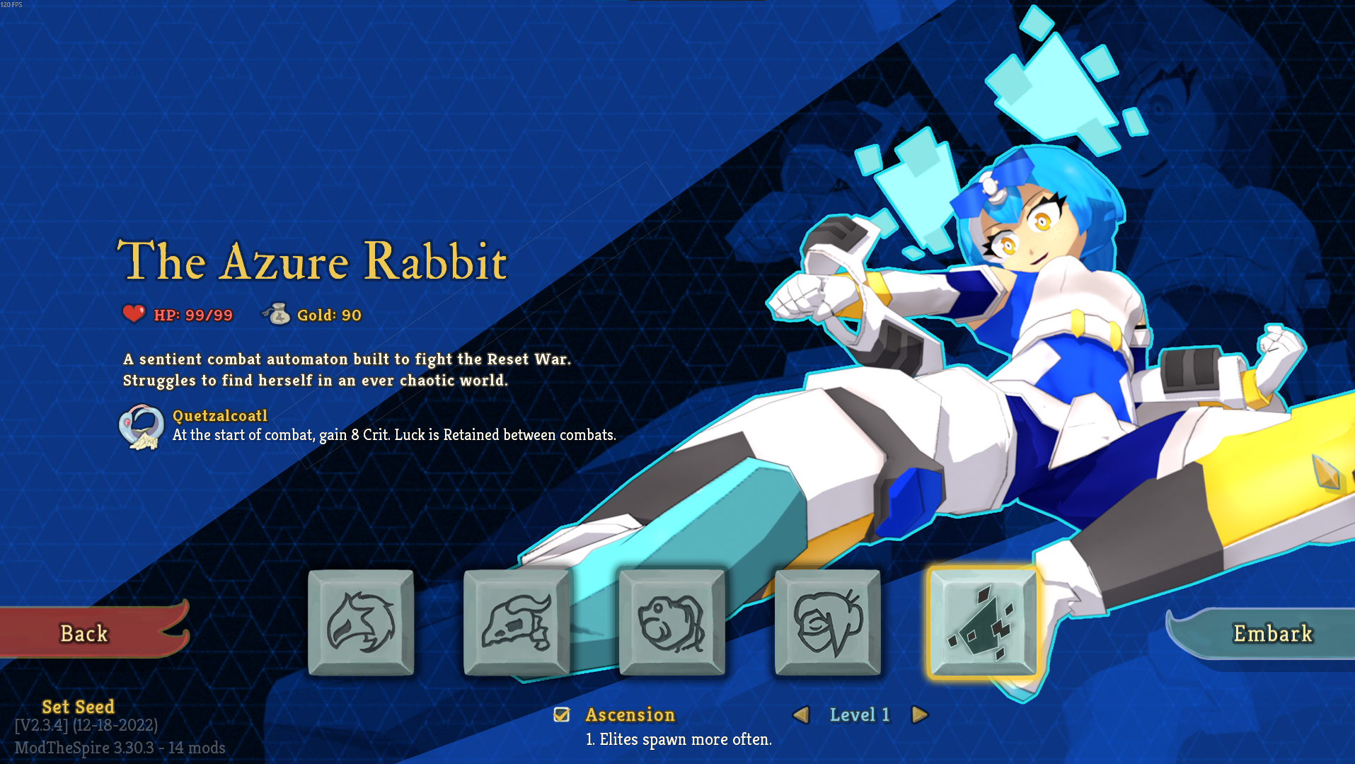 The Azure Rabbit — screenshot 1