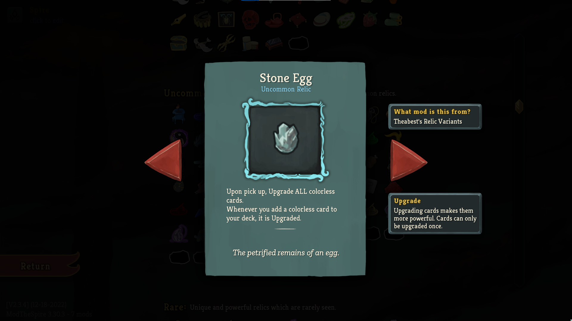 Theabest’s Relic Variants — screenshot 3