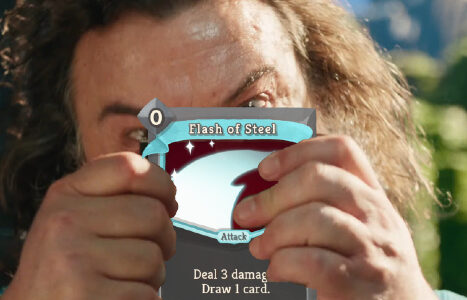 Jack Black Says FLASH OF STEEL