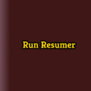 Run Resumer