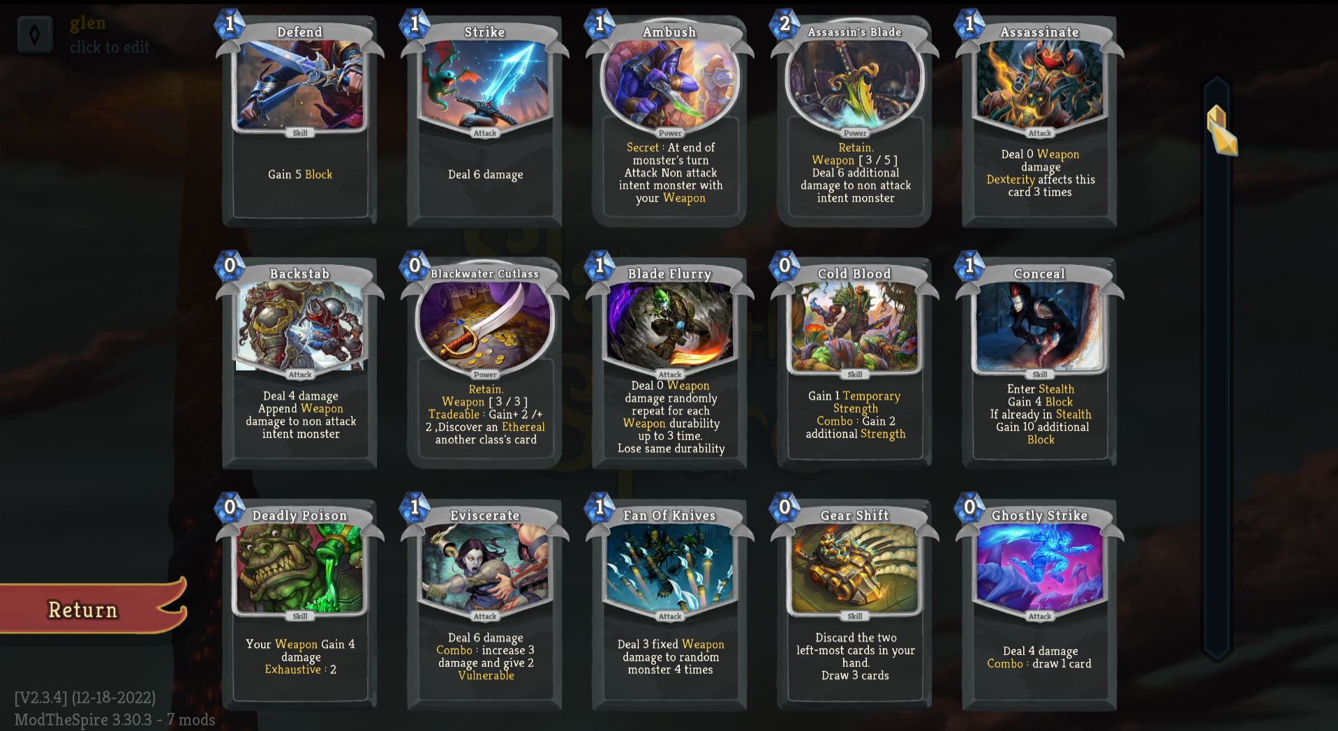 The Hearthstone Rogue — screenshot 2
