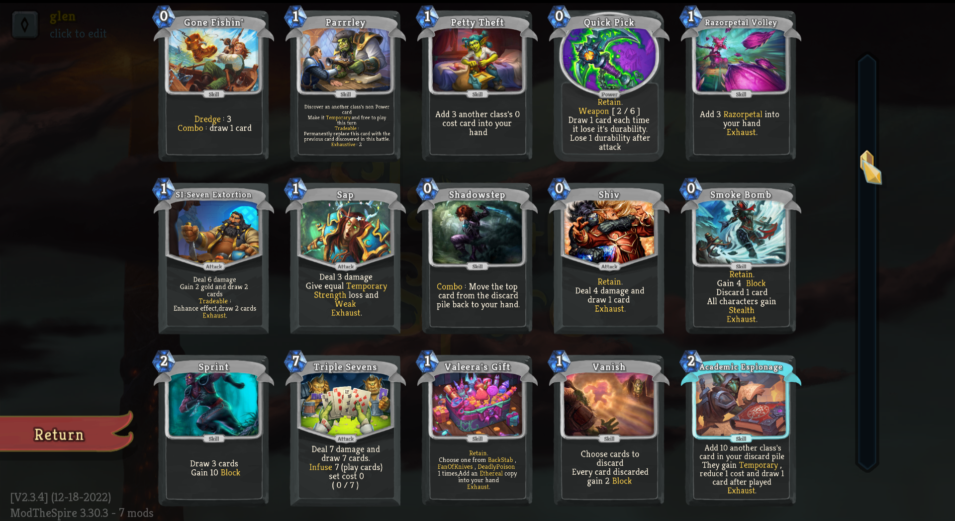 The Hearthstone Rogue — screenshot 3