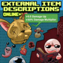 External Item Descriptions: Online+