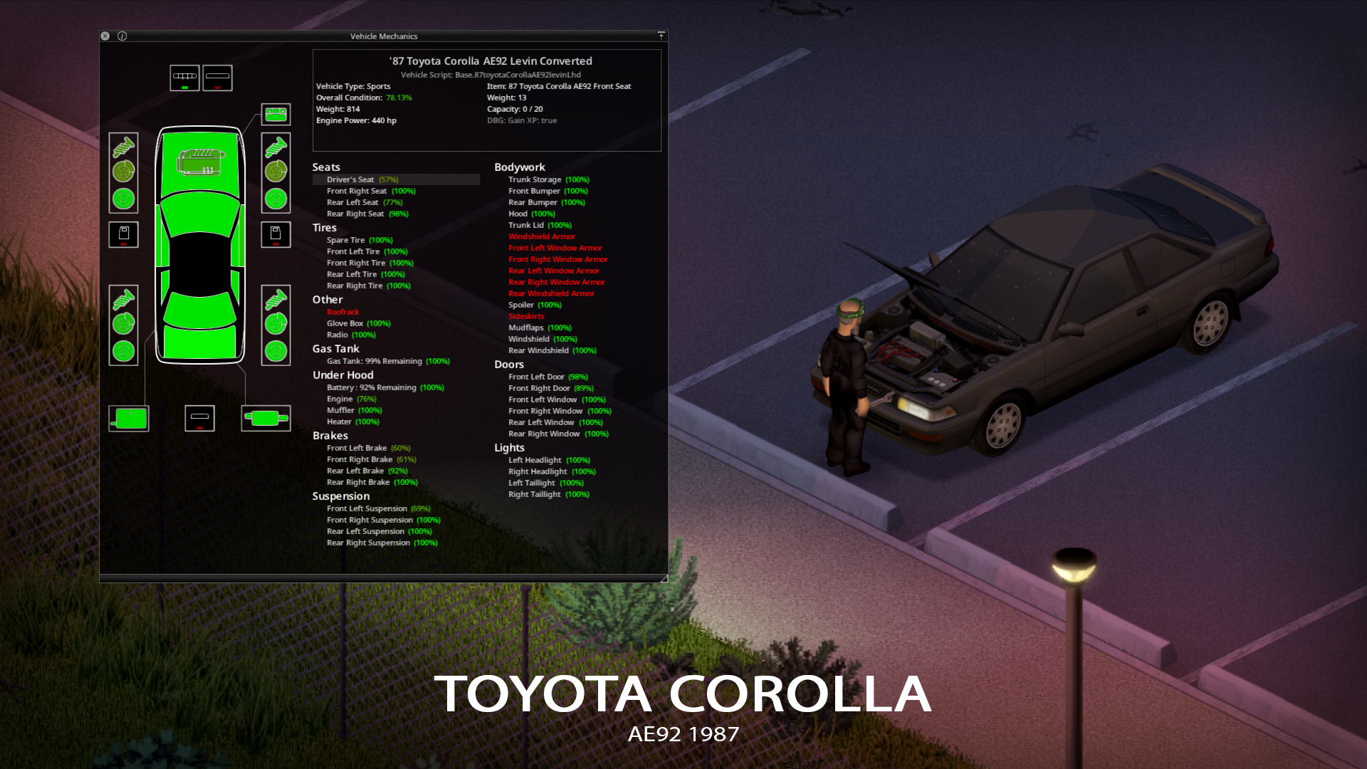 ’87 Toyota Corolla AE92 — screenshot 4