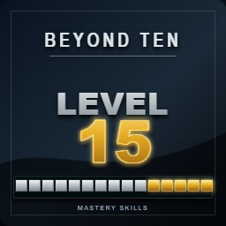 Beyond Ten – Level 15 Skills [B41/B42]
