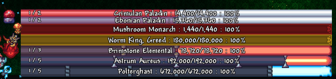 Yet Another Boss Health Bar+ — screenshot 10