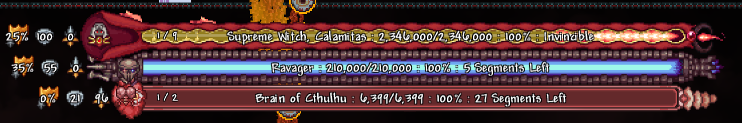 Yet Another Boss Health Bar+ — screenshot 4
