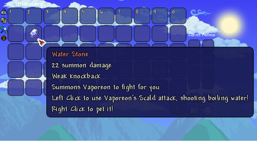 (Pokemon) Vaporeon Summon — screenshot 1