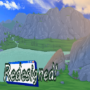 Terraria Better Redesigning Background (TBRB) – Redesigned Background Mountains with Lake