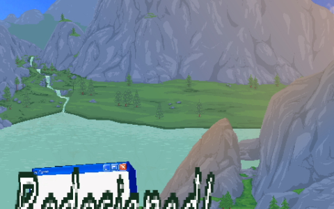 Terraria Better Redesigning Background (TBRB) – Redesigned Background Mountains with Lake