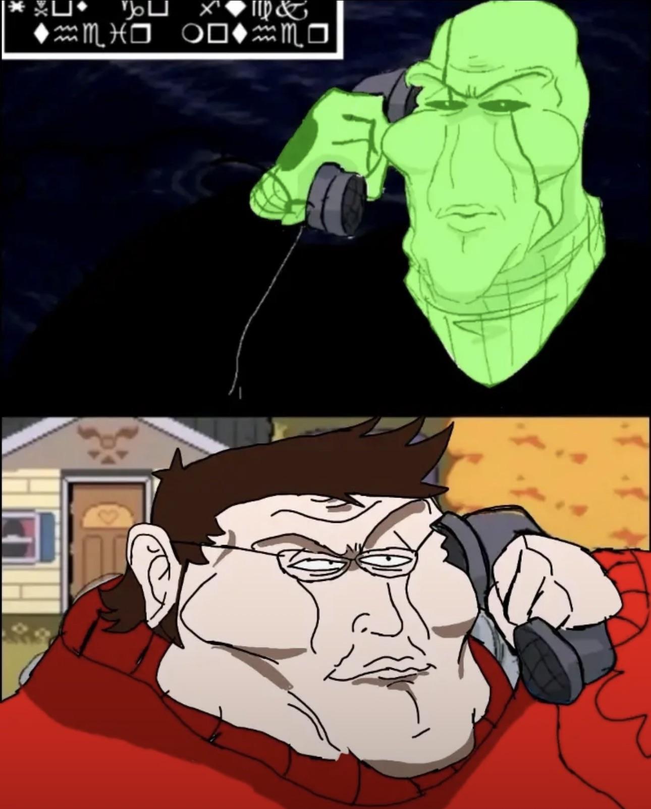 Green Gaster over Cyborg — screenshot 9