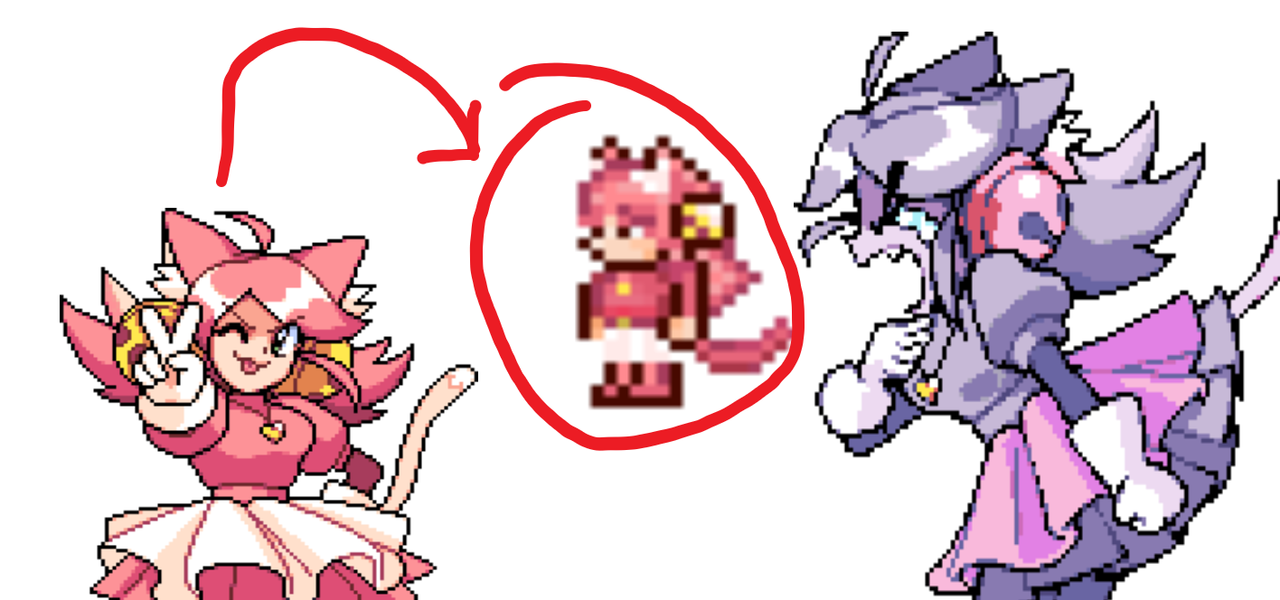 Pink/Mew Mew as a Zoologist — screenshot 1