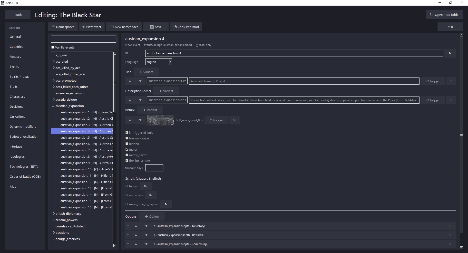 ANKA mod editor: a modding toolkit — screenshot 7