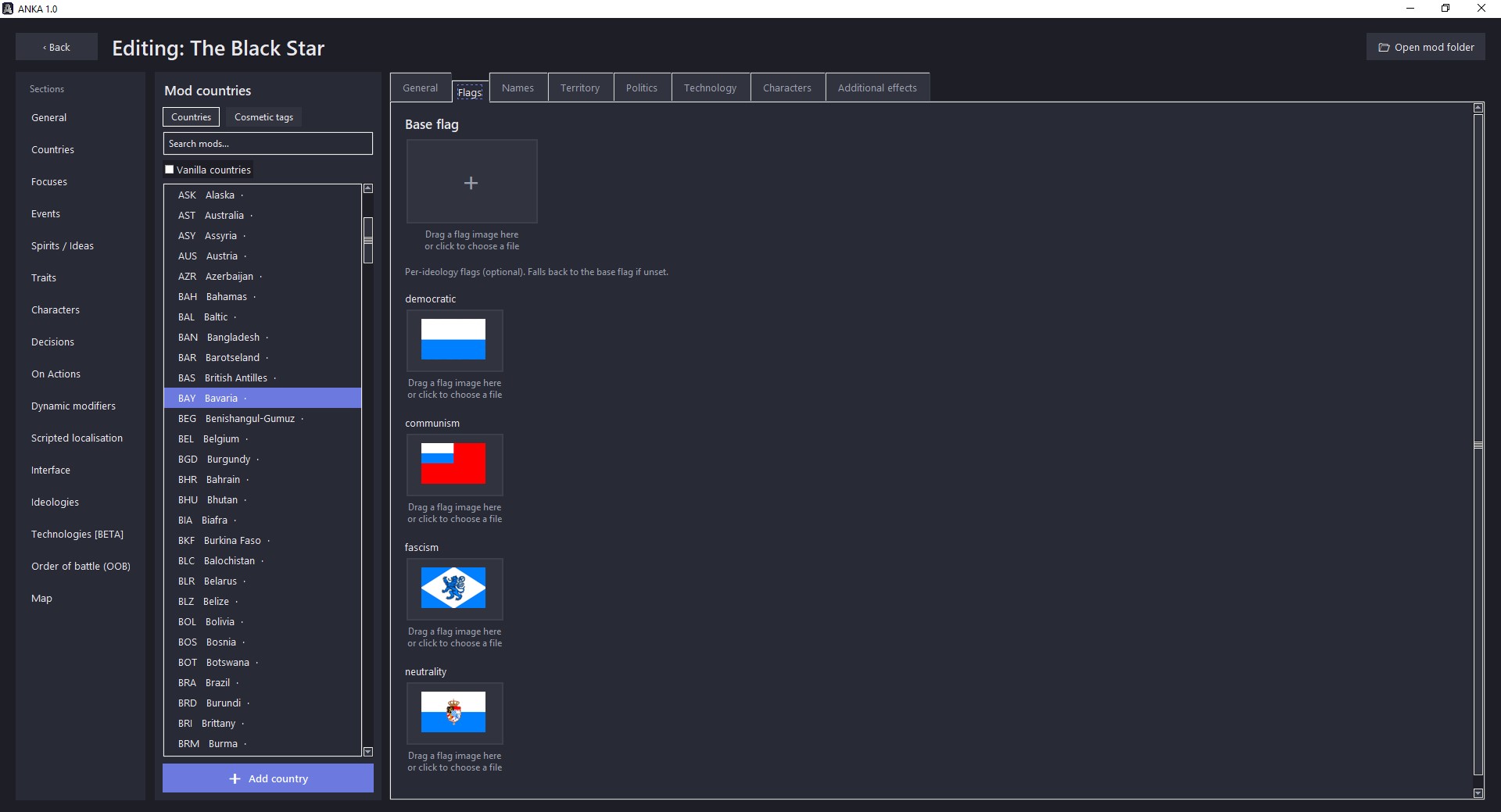 ANKA mod editor: a modding toolkit — screenshot 4