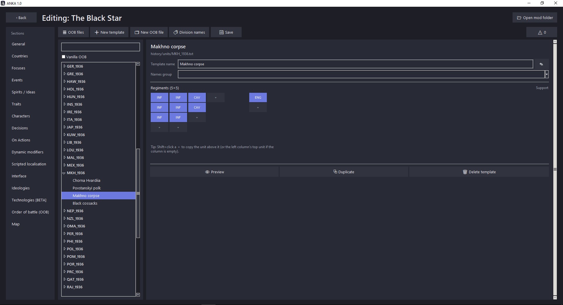 ANKA mod editor: a modding toolkit — screenshot 3