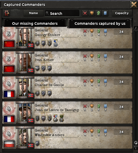 Captured Generals: Execute or Recruit — screenshot 3