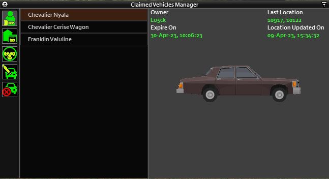 Another Vehicle Claim System — screenshot 1