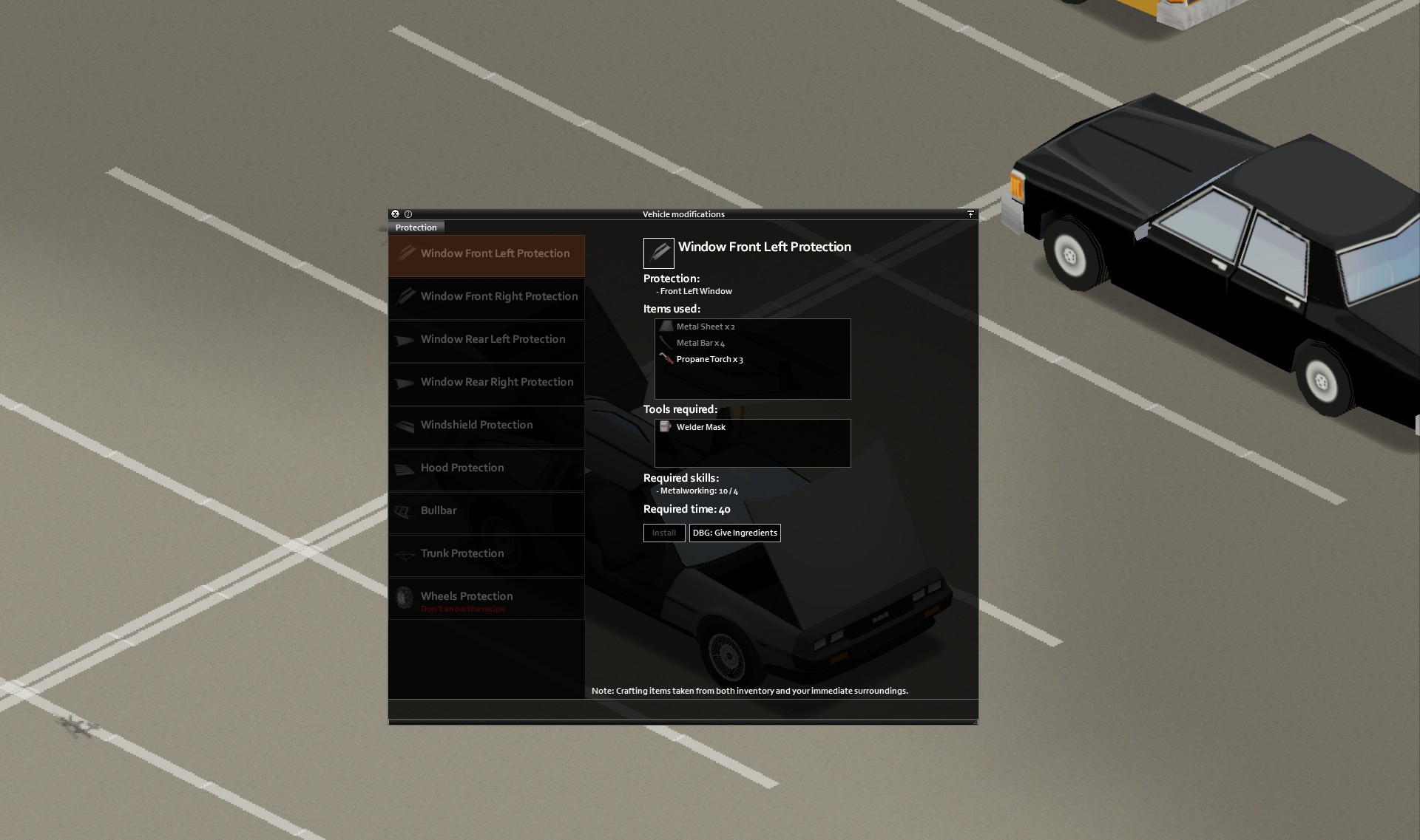 Autotsar Tuning Atelier – DMG DoLorean — screenshot 4