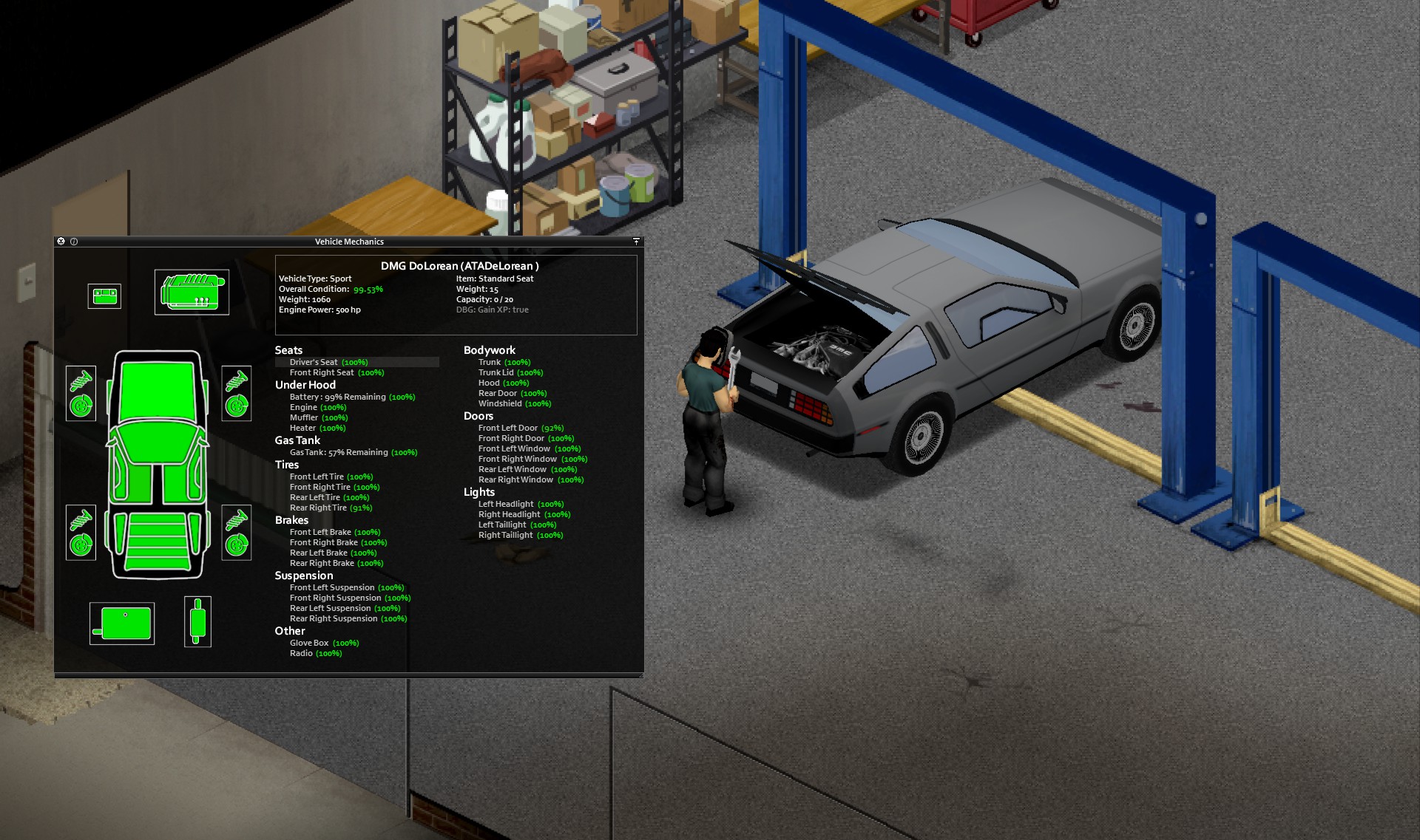 Autotsar Tuning Atelier – DMG DoLorean — screenshot 3