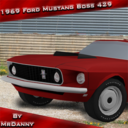 1969 Ford Mustang 429 Boss [OLD]