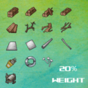 [B41+B42]Material weight reduction 20％