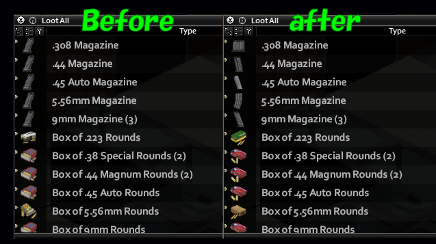 Ammo & Magazine icon MOD for build 41 — screenshot 2
