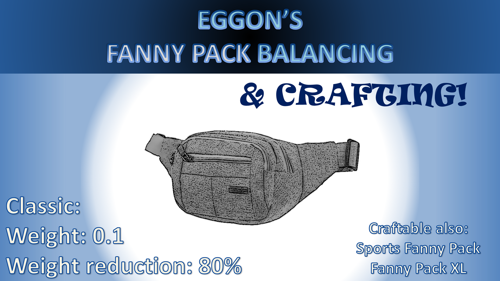 Eggon’s Fanny Pack Balancing — screenshot 1