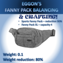 Eggon’s Fanny Pack Balancing