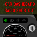 Car Dashboard Radio Button B41