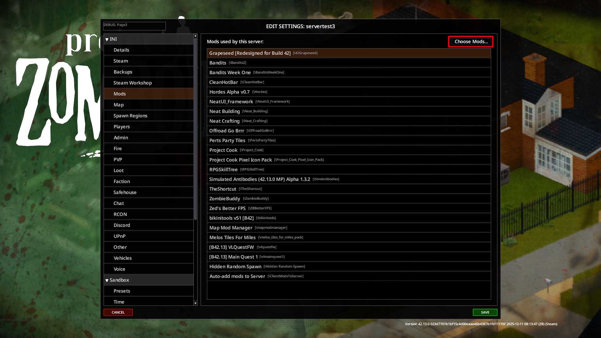 Better Server Settings — screenshot 1