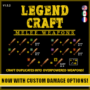 [OBSOLETE] Legend Craft – Melee Weapons