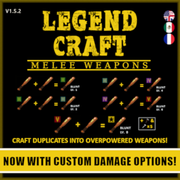 [OBSOLETE] Legend Craft – Melee Weapons