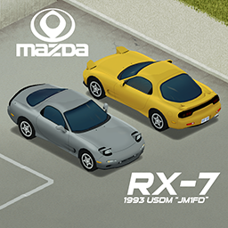 1993 Mazda RX-7 (JM1FD) USDM [B42/41]