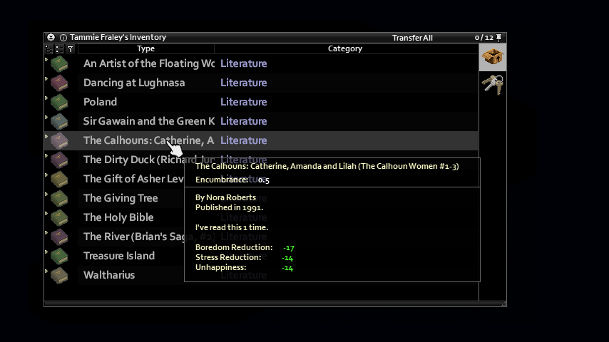 Named Literature — screenshot 3