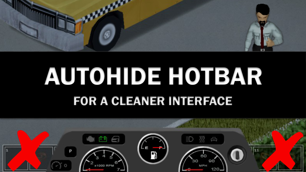 AutoHide Hotbar — screenshot 1