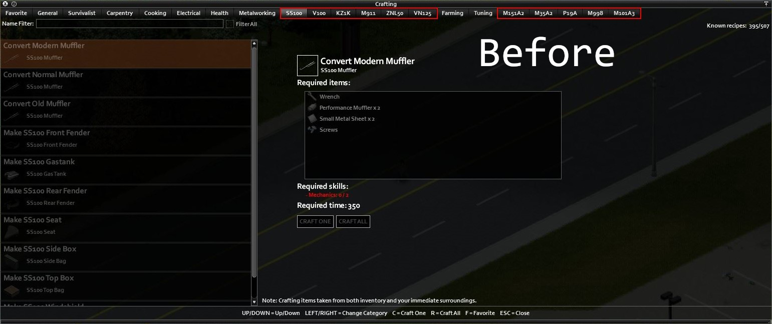 Unified KI5 Crafting Category — screenshot 2