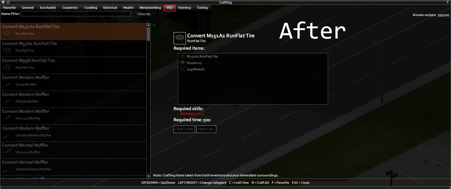 Unified KI5 Crafting Category — screenshot 3