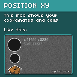 Position XY