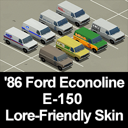 ’86 Ford Econoline E-150 Lore-Friendly Skin