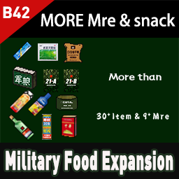 [B42.st]More Mre&Millitary foodV3