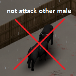 Animals do not attack buildings — screenshot 2