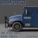 Armored International 4700 Truck