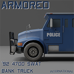 Armored International 4700 Truck