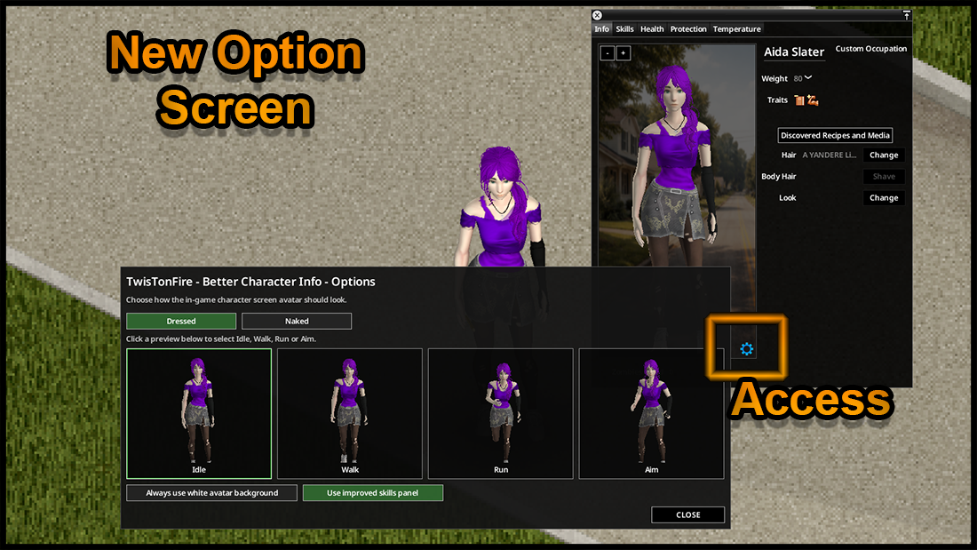 TwisTonFire – Better Character Info — screenshot 2