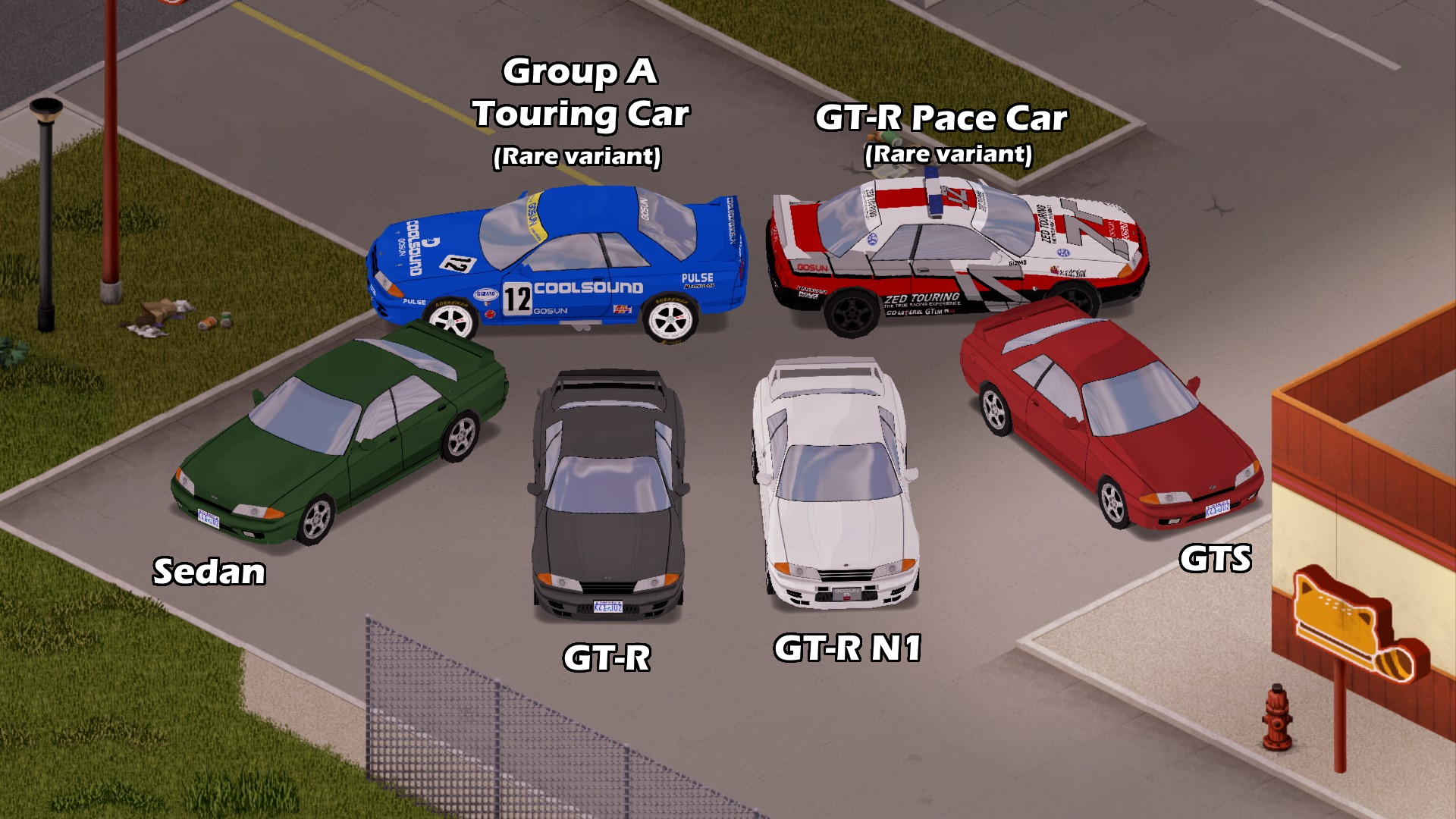 Nissan Skyline R32 Pack — screenshot 1
